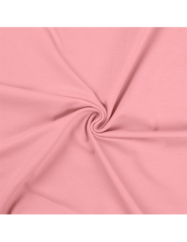 Tecido jersey de algodão - Rosa bebê