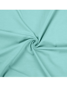 Tecido jersey de algodão - Verde água
