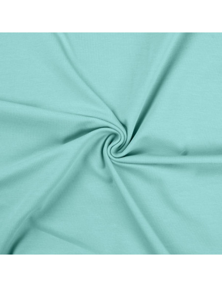Tecido jersey de algodão - Verde água