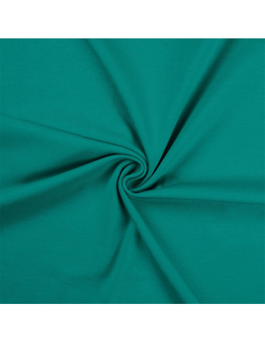 Tecido jersey de algodão - Esmeralda