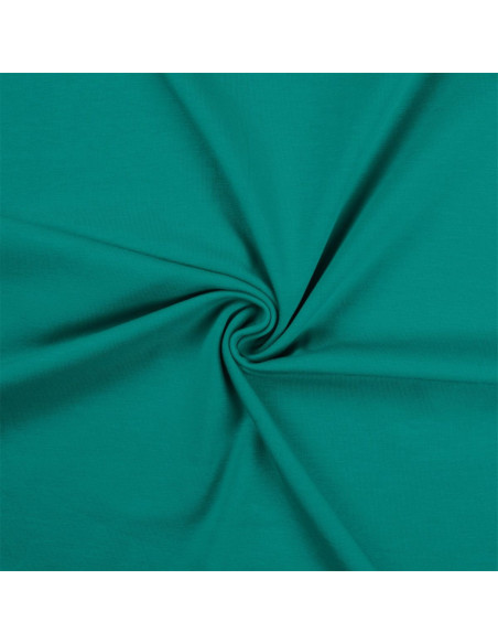 Tecido jersey de algodão - Esmeralda