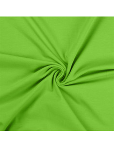 Tecido jersey de algodão - Verde limão