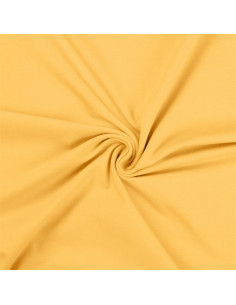 Tecido jersey de algodão - Amarelo palha