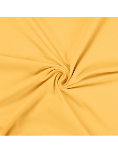 Tecido jersey de algodão - Amarelo palha