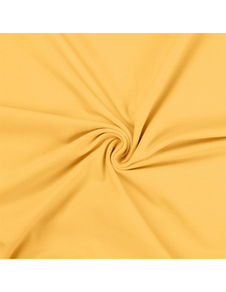 Tecido jersey de algodão - Amarelo palha