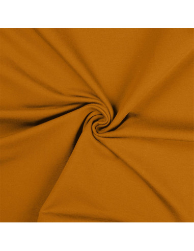 Tecido jersey de algodão - Ocre