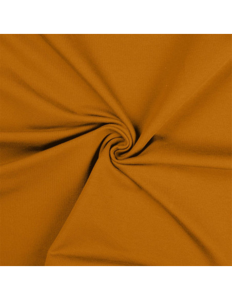 Tecido jersey de algodão - Ocre