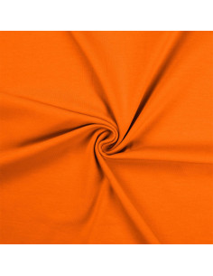 Tecido jersey de algodão - Laranja