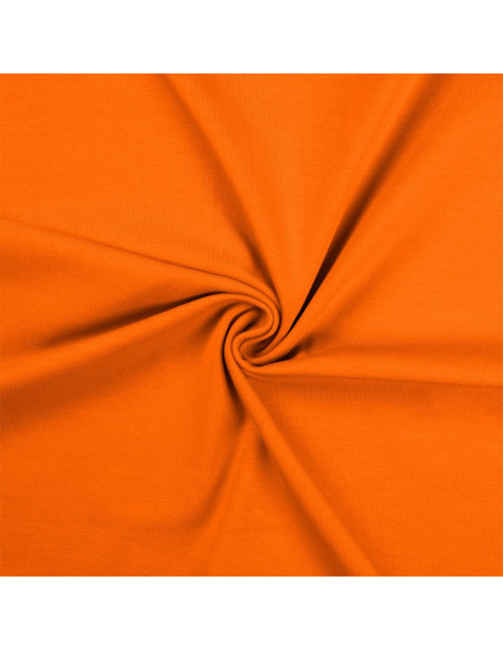 Tecido jersey de algodão - Laranja