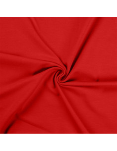 Tecido jersey de algodão - Vermelho