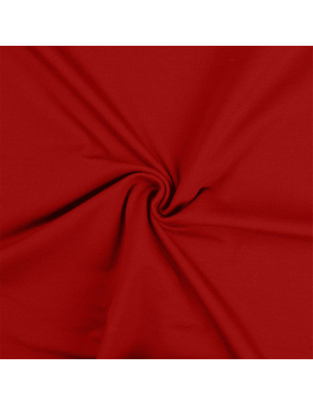 Tecido jersey de algodão - Vermelho escuro