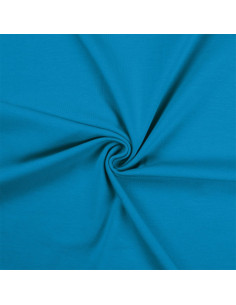 Tecido jersey de algodão - Turquesa
