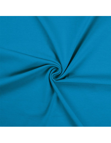Tecido jersey de algodão - Turquesa