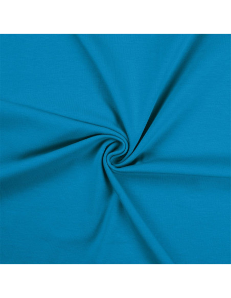 Tecido jersey de algodão - Turquesa