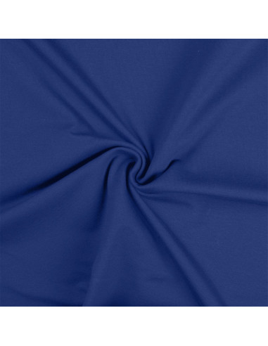 Tecido jersey de algodão - Azul royal