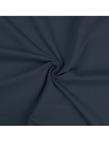 Tecido jersey de algodão - Azul denim