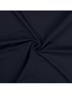 Tecido jersey de algodão - Azul marinho