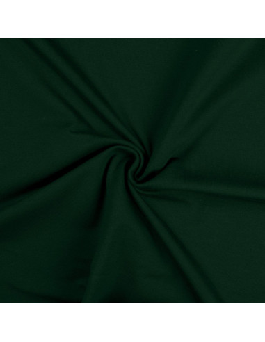Tecido jersey de algodão - Verde garrafa