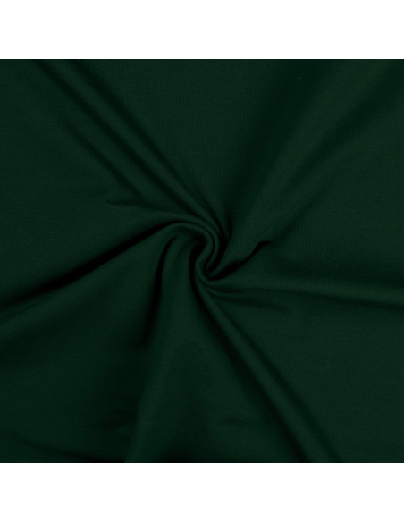 Tecido jersey de algodão - Verde garrafa