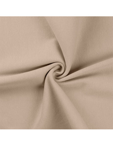 Tecido jersey ribana - Areia