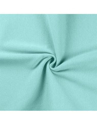 Tecido jersey ribana - Verde água