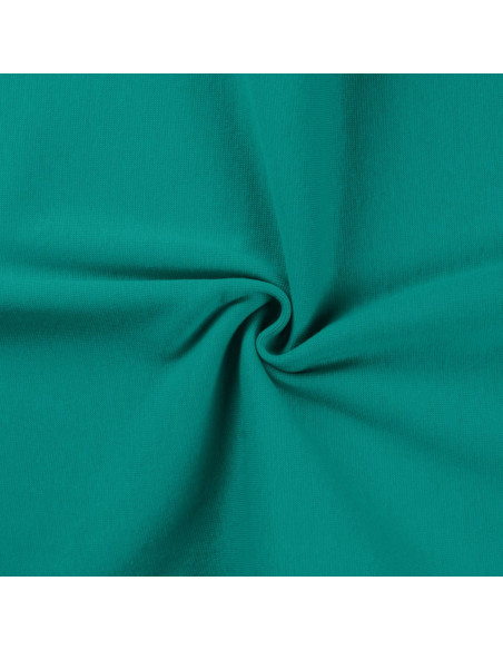 Tecido jersey ribana - Esmeralda
