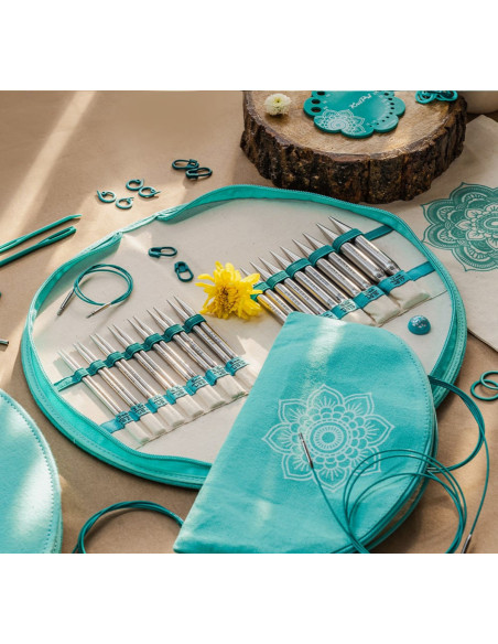Conjunto de agulhas de tricô circulares The Gratitude Mindful KnitPro