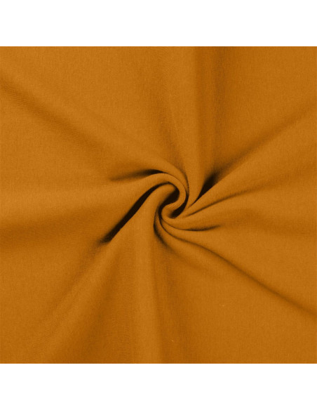Tecido jersey ribana - Ocre