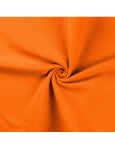 Tecido jersey ribana - Laranja