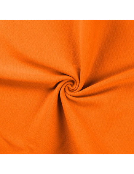 Tecido jersey ribana - Laranja