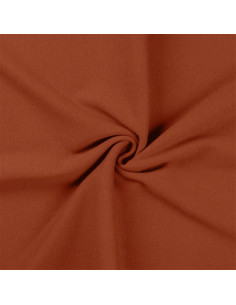 Tecido jersey ribana - Terracota