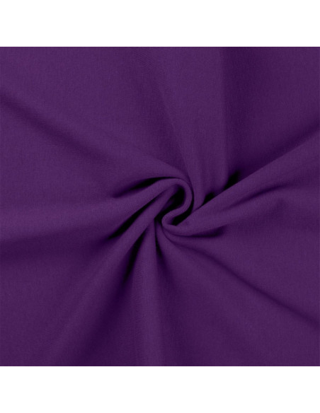 Tecido jersey ribana - Violeta