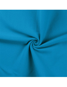 Tecido jersey ribana - Turquesa