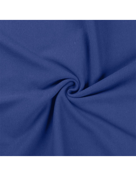Tecido jersey ribana - Azul royal