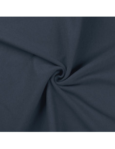 Tecido jersey ribana - Azul denim