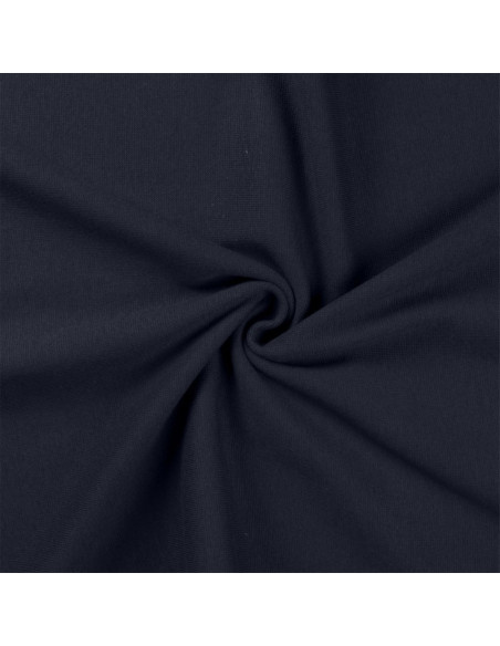 Tecido jersey ribana - Azul marinho