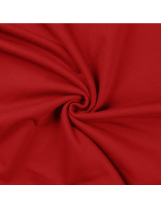 Tecido moletom - Vermelho escuro