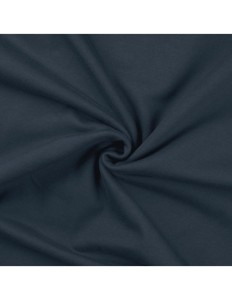 Tecido moletom felpudo - Azul denim