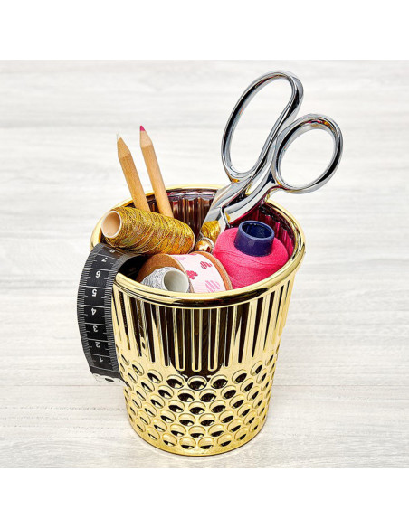 Dedal decorativo - Ouro