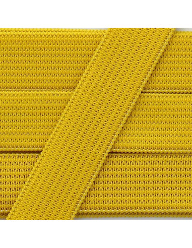 Elástico flexível 15 mm - Amarelo