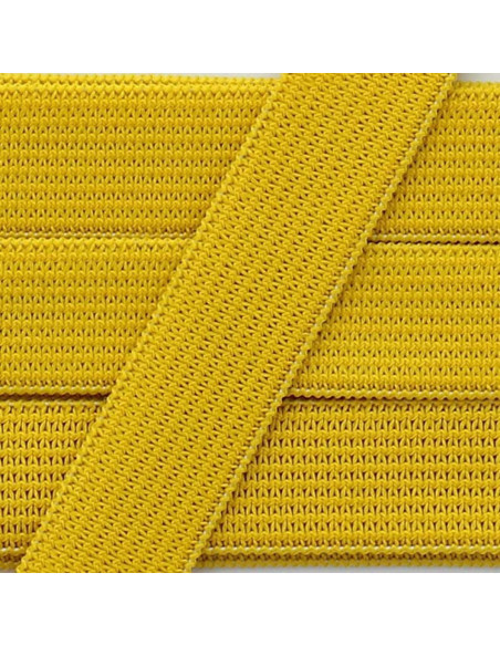 Elástico flexível 15 mm - Amarelo