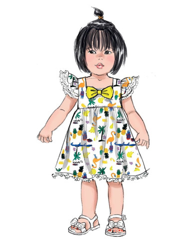 Molde de vestido - Butterick 6885