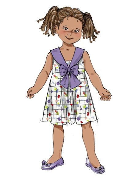 Molde de vestido - Butterick 6886