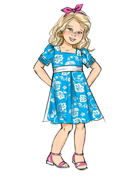 Molde de vestido - Butterick 6886