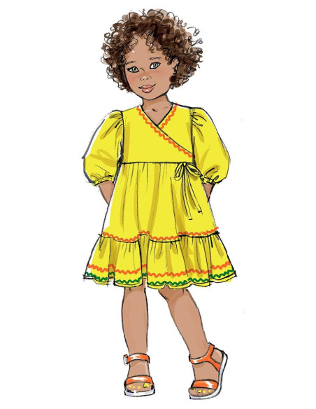 Molde de vestido - Butterick 6887