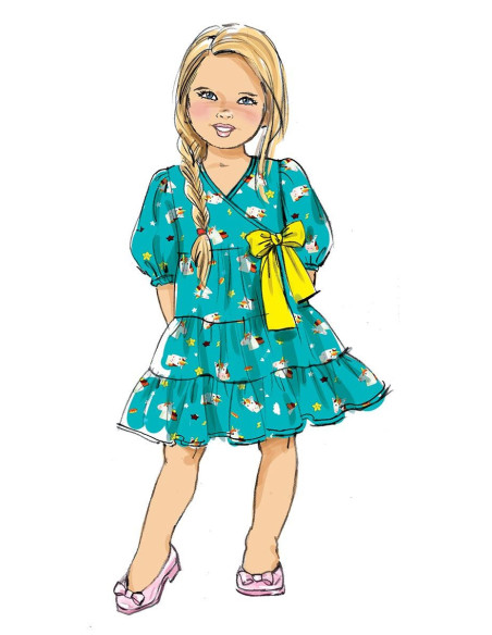 Molde de vestido - Butterick 6887