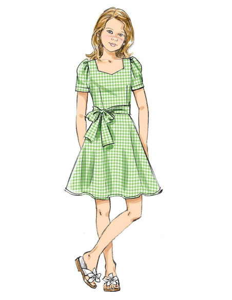 Molde de vestido - Butterick 6888