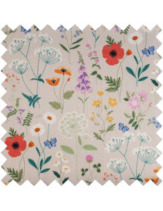 Saco para máquina de costura - Flores silvestres 2