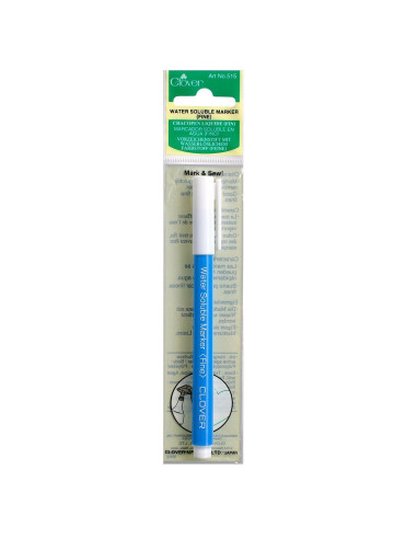 Marcador apagável à base de água Clover - Ponta fina