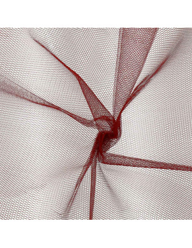 Tule rígido - Vermelho escuro